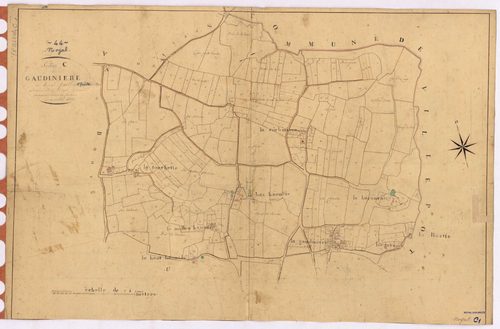 Noyal-sur-Brutz - Section C1 Gaudinière (section de La)