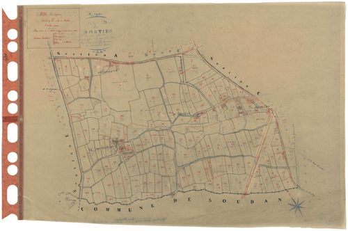 Noyal-sur-Brutz - Section D Mortier (section du) . 1-177