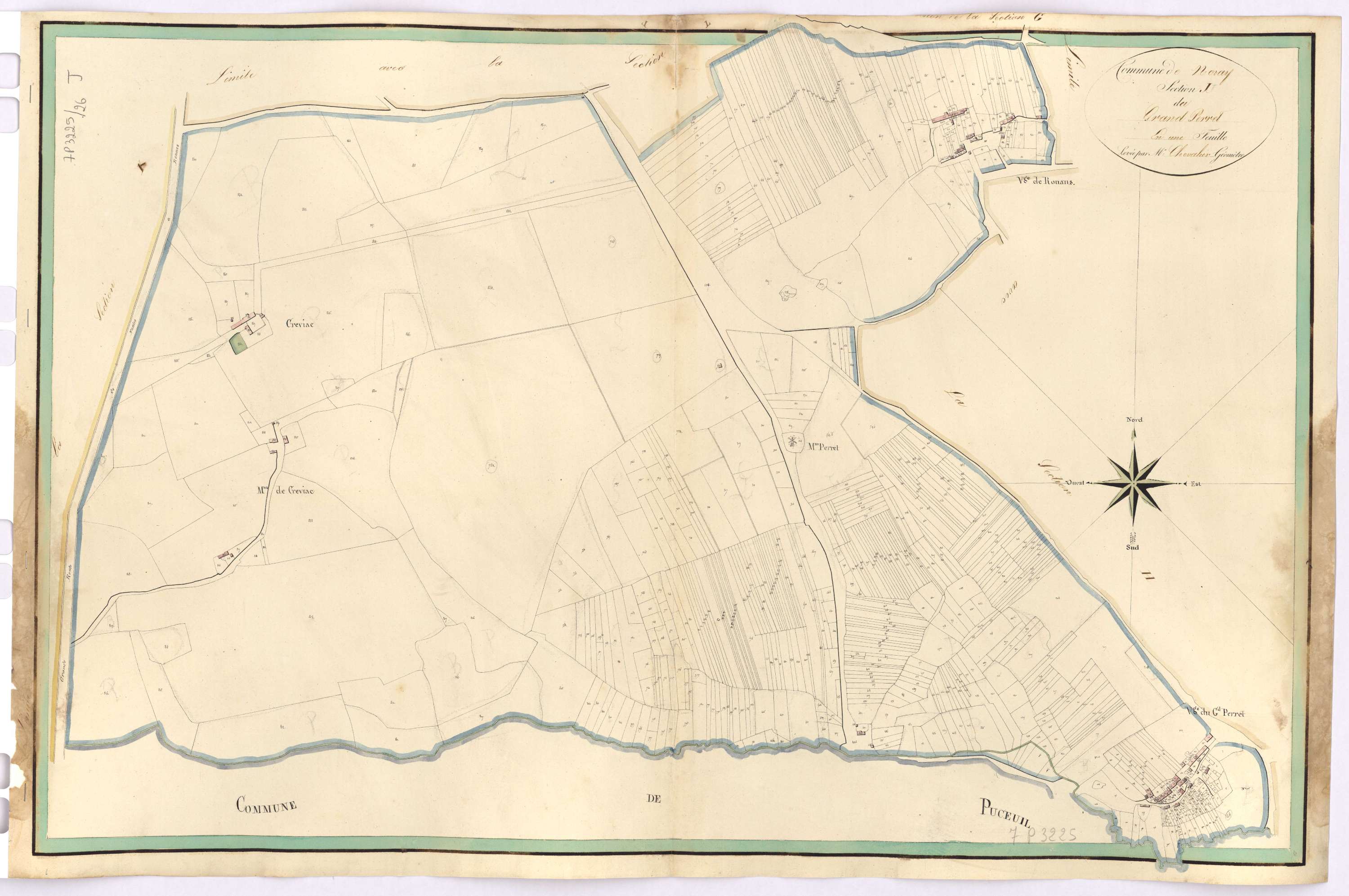 Nozay - Section J Grand Perret (section du)