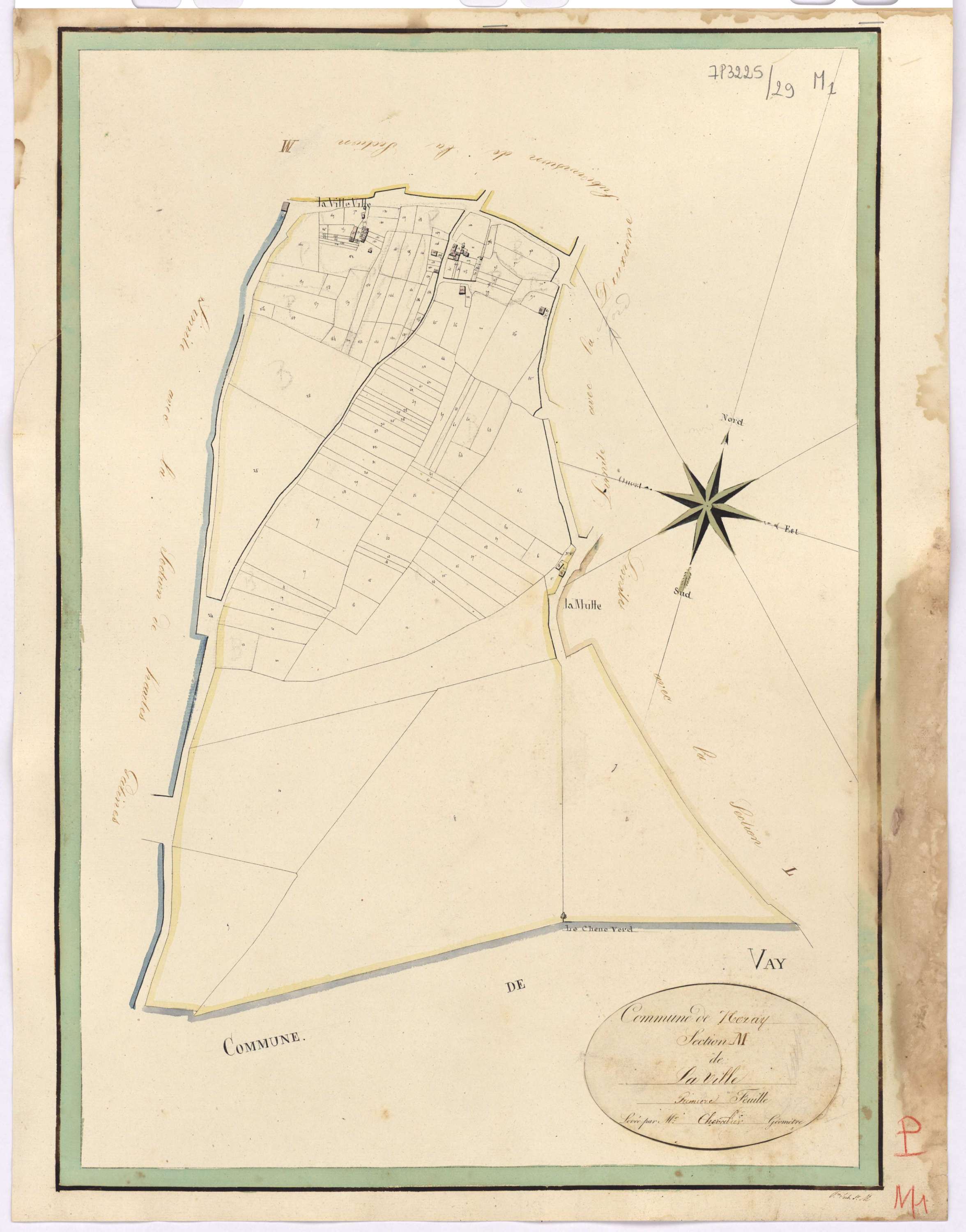 Nozay - Section M1 Ville (section de La)