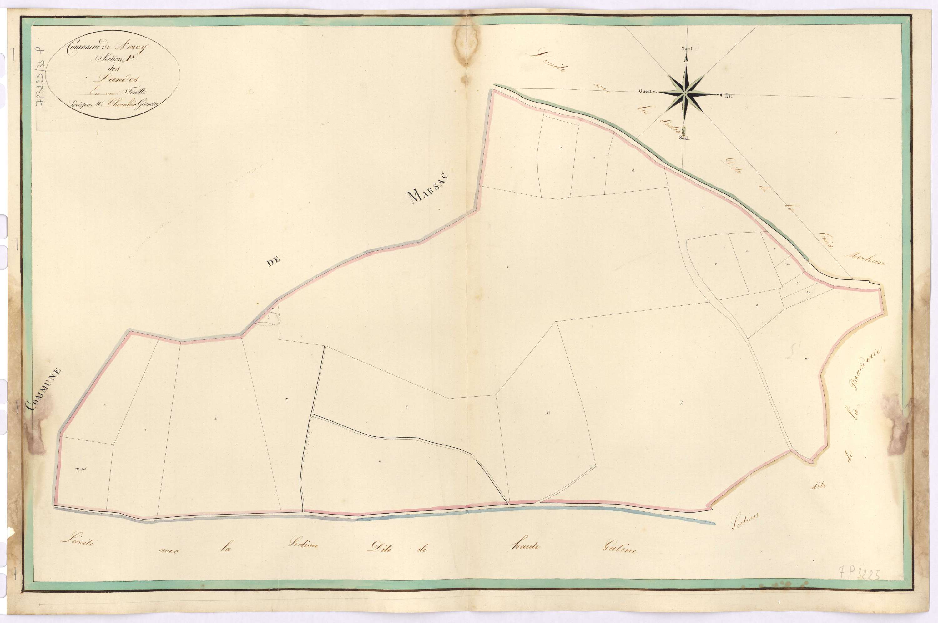 Nozay - Section P Landes (section des)