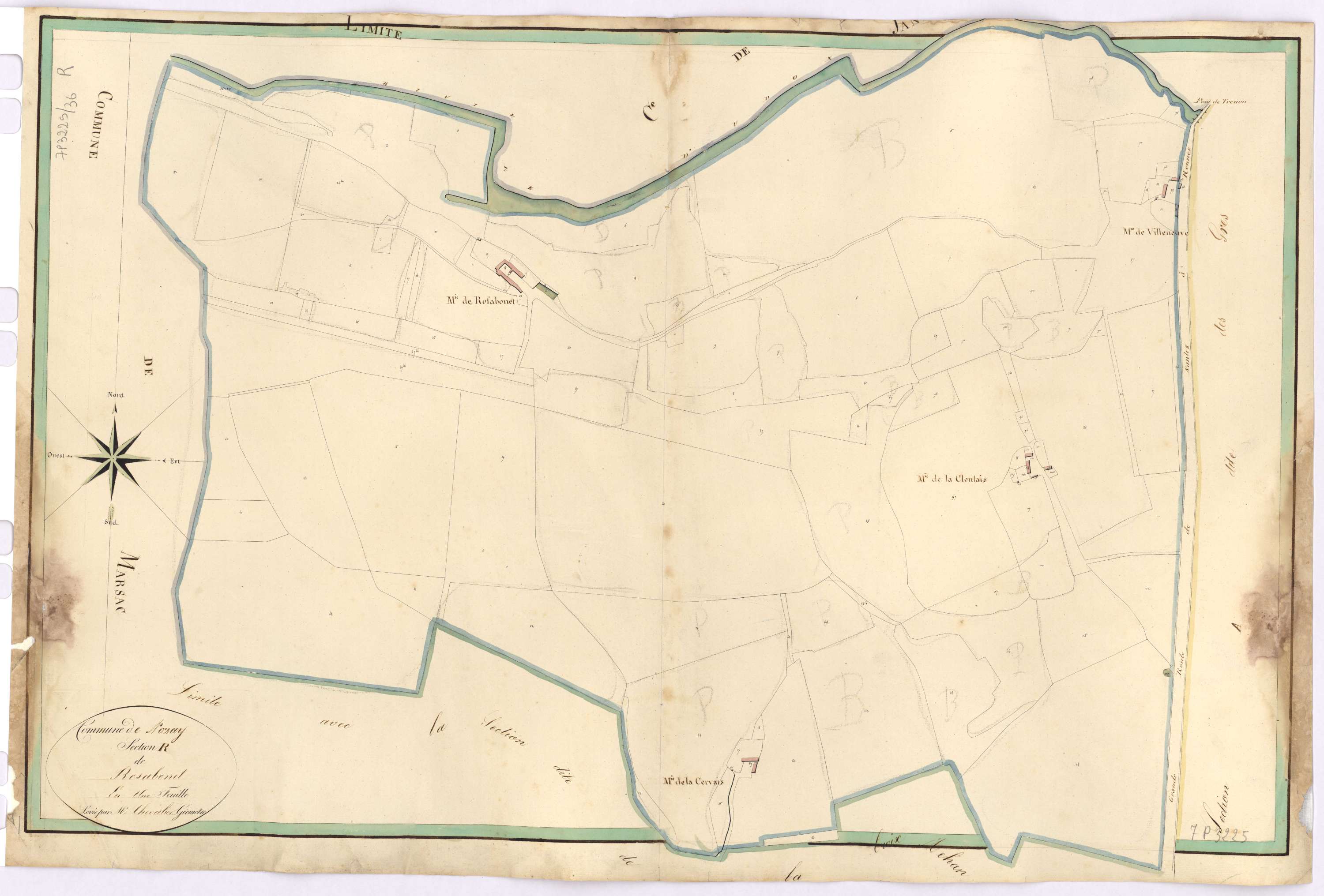 Nozay - Section R Rosabonet (section de)