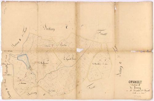 Orvault - Section C2 Bourg (section du)