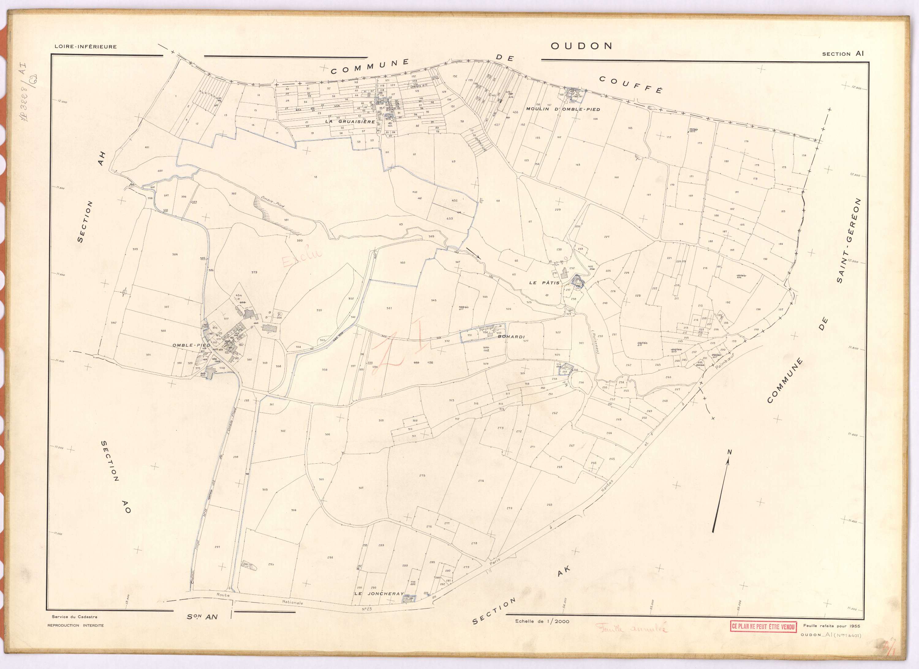 Oudon - Section AI 1-401