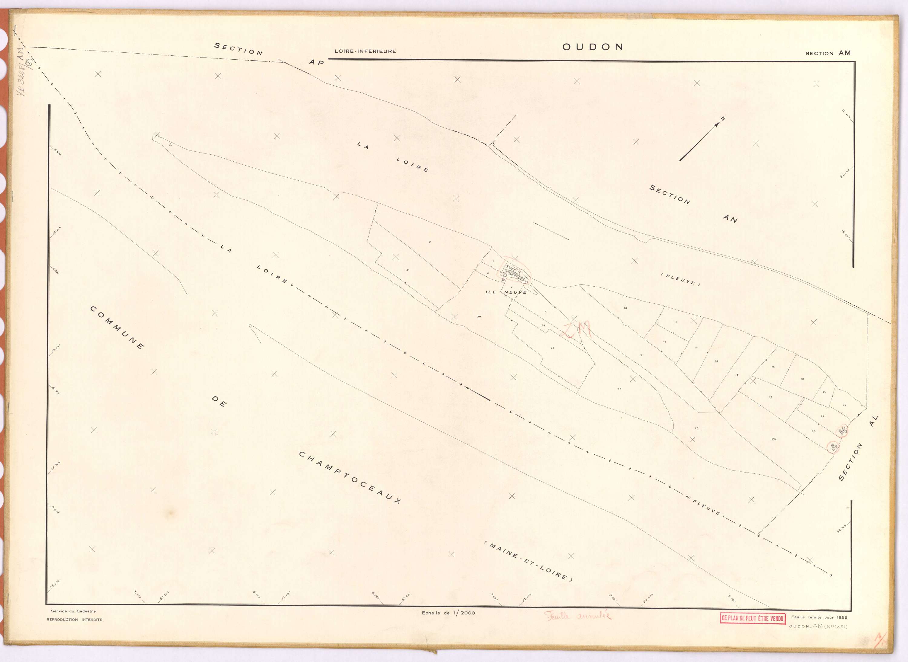 Oudon - Section AM 1-31