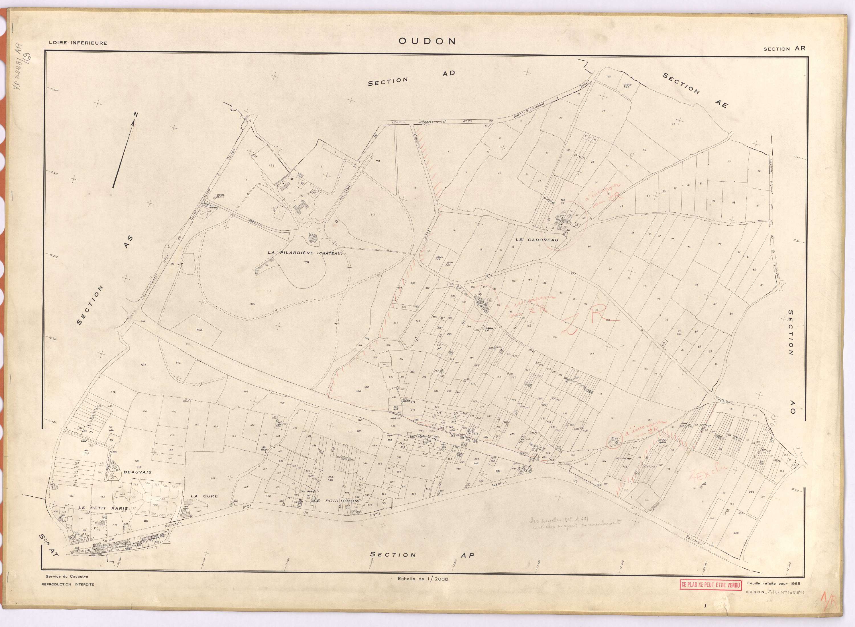 Oudon - Section AR 1-518