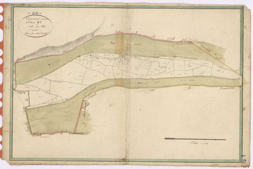 Oudon - Section F1 Iles (section des)