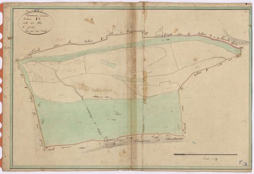 Oudon - Section F3 Iles (section des)