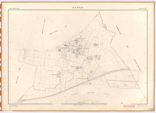 Oudon - Section AK 1-330