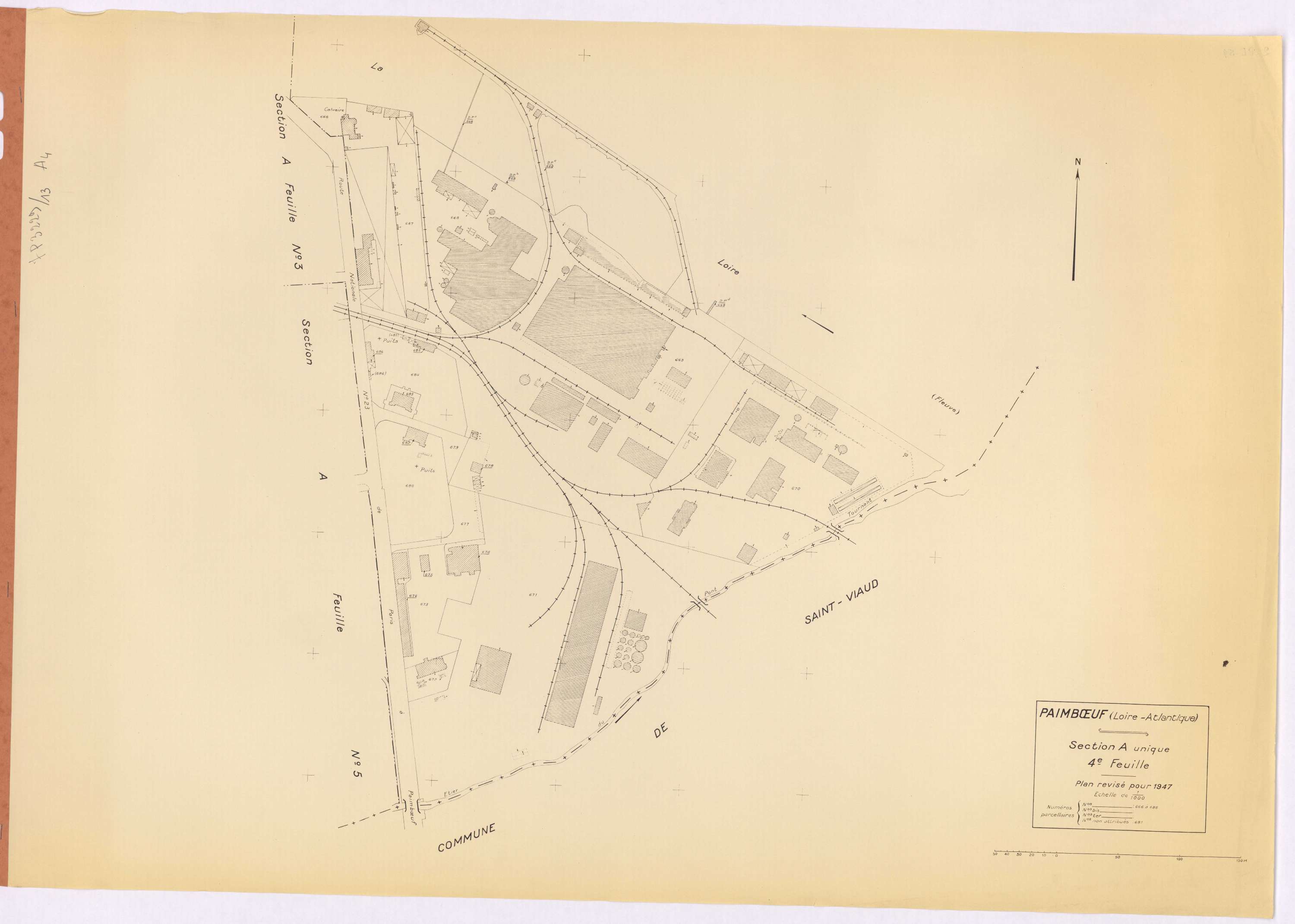 Paimbœuf - Section A4 666-686