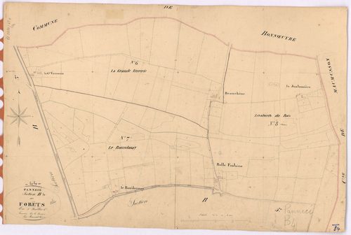 Pannecé - Section B4 Forêts (section des)