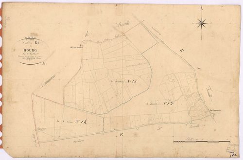 Pannecé - Section E2 Bourg (section du)