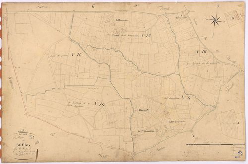Pannecé - Section E3 Bourg (section du)