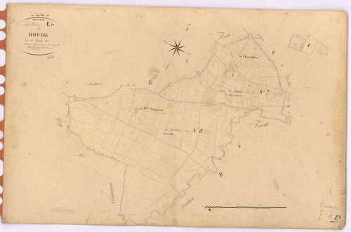 Pannecé - Section E4 Bourg (section du)