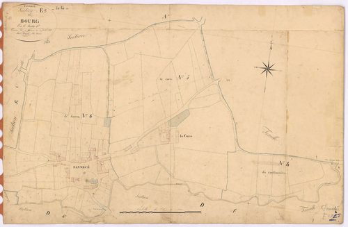 Pannecé - Section E5 Bourg (section du)