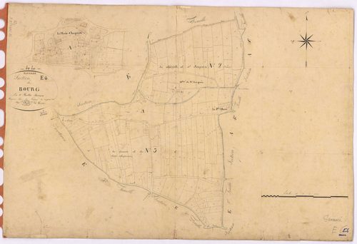 Pannecé - Section E6 Bourg (section du)