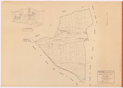 Pannecé - Section E6 Bourg (section du) ; 1114-1335