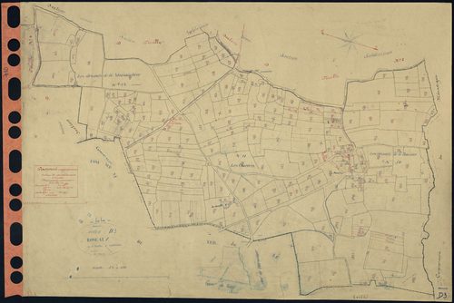 Pannecé - Section D3 Roseaux (section des) . 574-812
