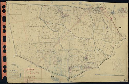 Pannecé - Section E3 Bourg (section du) . 359-714