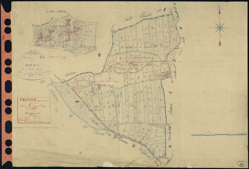 Pannecé - Section E6 Bourg (section du) . 1114-1335