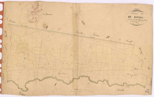 Paulx - Section C2 Bourg (section du) ; 193-612