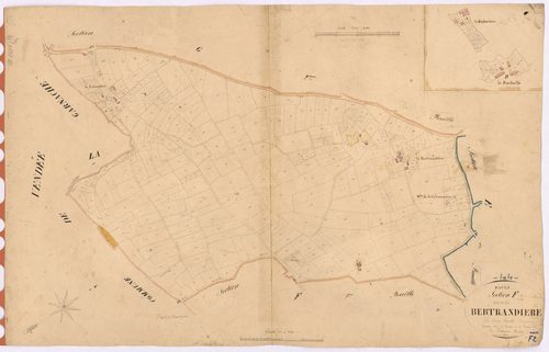 Paulx - Section F2 Bertrandière (section de La) ; 316-739