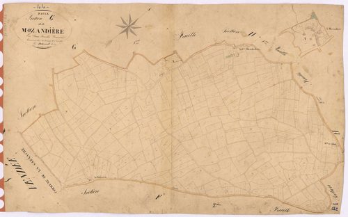 Paulx - Section G2 Mozandière (section de La) ; 266-639