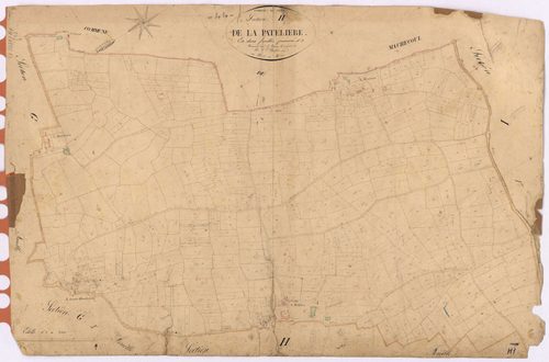 Paulx - Section H1 Patelière (section de La) ; 1-572