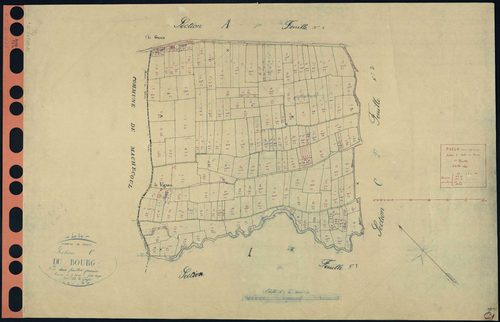 Paulx - Section C1 Bourg (section du) . 1-174