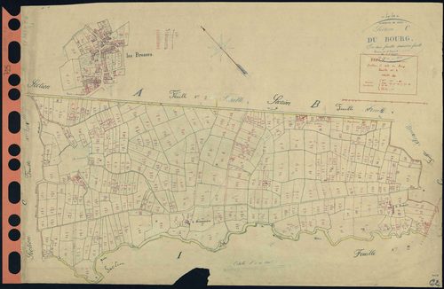 Paulx - Section C2 Bourg (section du) . 175-551