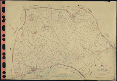 Paulx - Section E1 Choltière (section de La) . 1-493