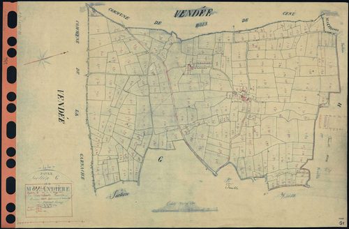 Paulx - Section G1 Mozandière (section de La) . 1-256