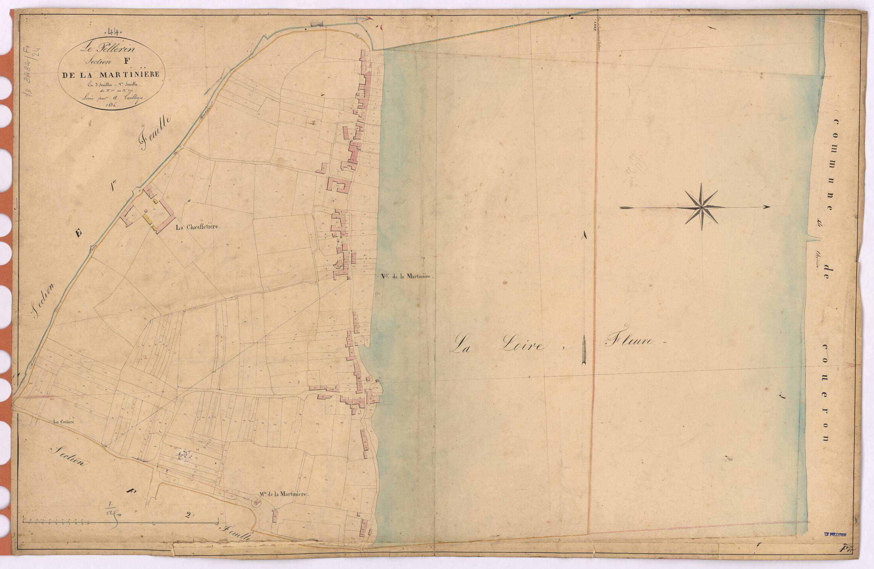 Le Pellerin - Section F1 Martinière (section de La) ; 1-273