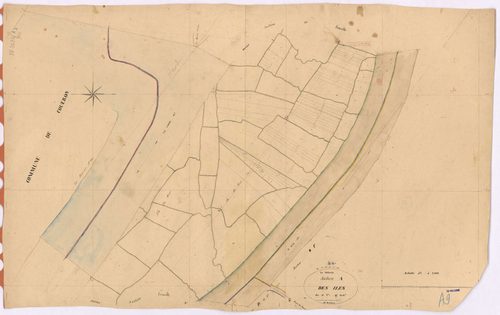 Le Pellerin - Section A9 Iles (section des) ; 244-322
