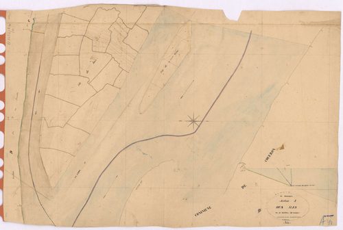 Le Pellerin - Section A10 Iles (section des) ; 323-369