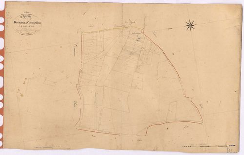 Le Pellerin - Section D3 Cossonnière (section de La) ; 824-894
