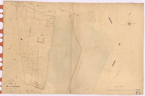 Le Pellerin - Section F2 Martinière (section de La) ; 274-444
