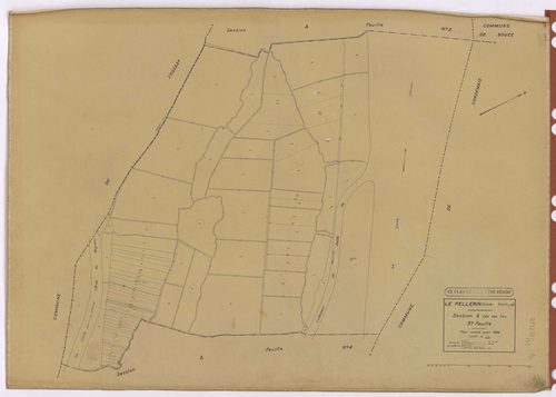 Le Pellerin - Section A3 Iles (section des) ; 32-82
