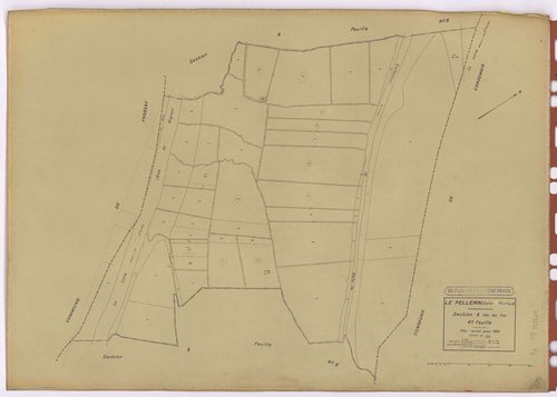 Le Pellerin - Section A4 Iles (section des) ; 83-134