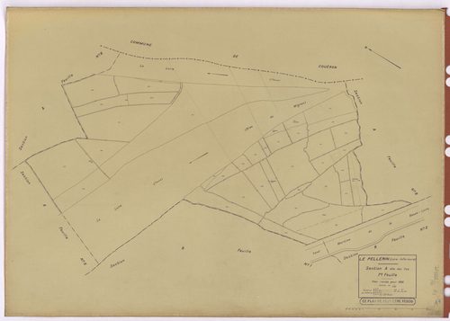 Le Pellerin - Section A7 Iles (section des) ; 208-241
