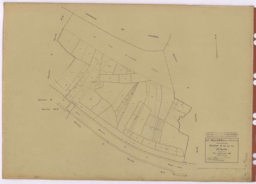 Le Pellerin - Section A9 Iles (section des) ; 298-350