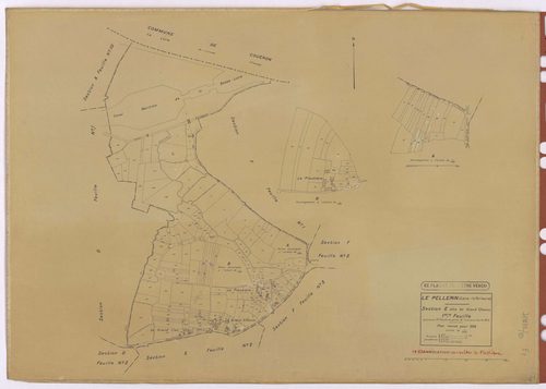Le Pellerin - Section E1 Grand Chemin (section du) ; 1-218