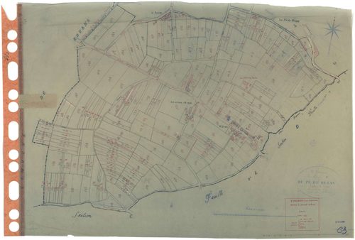 Le Pellerin - Section C3 Pé de Buzay (section du) . 243-493