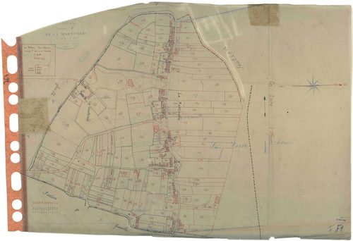 Le Pellerin - Section F1 Martinière (section de La) . 1-226