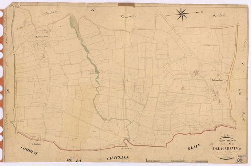 Petit-Auverné - Section D2 Carantage (section de La) ; 281-638