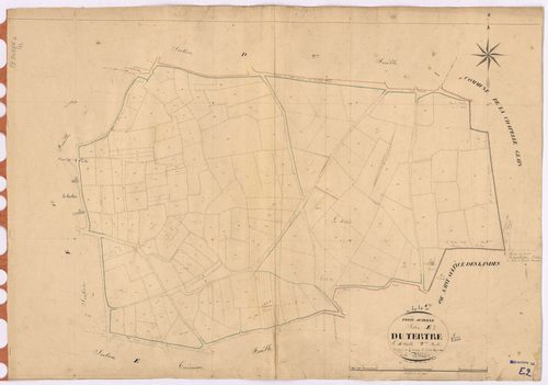 Petit-Auverné - Section E2 Tertre (section du) ; 300-443