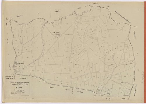 Petit-Auverné - Section C2 Beuchet (section du) ; 107-297