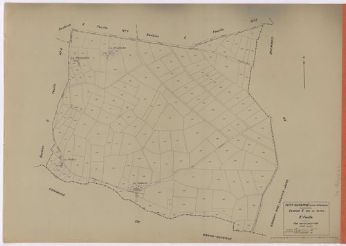 Petit-Auverné - Section E3 Tertre (section du) ; 311-473