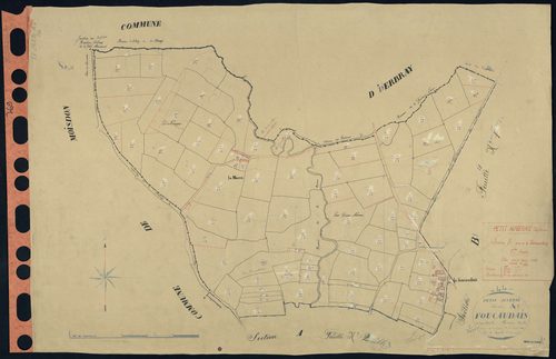 Petit-Auverné - Section A1 Foucaudais (section de La) . 1-83