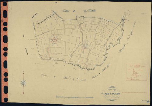 Petit-Auverné - Section A2 Foucaudais (section de La) . 84-158